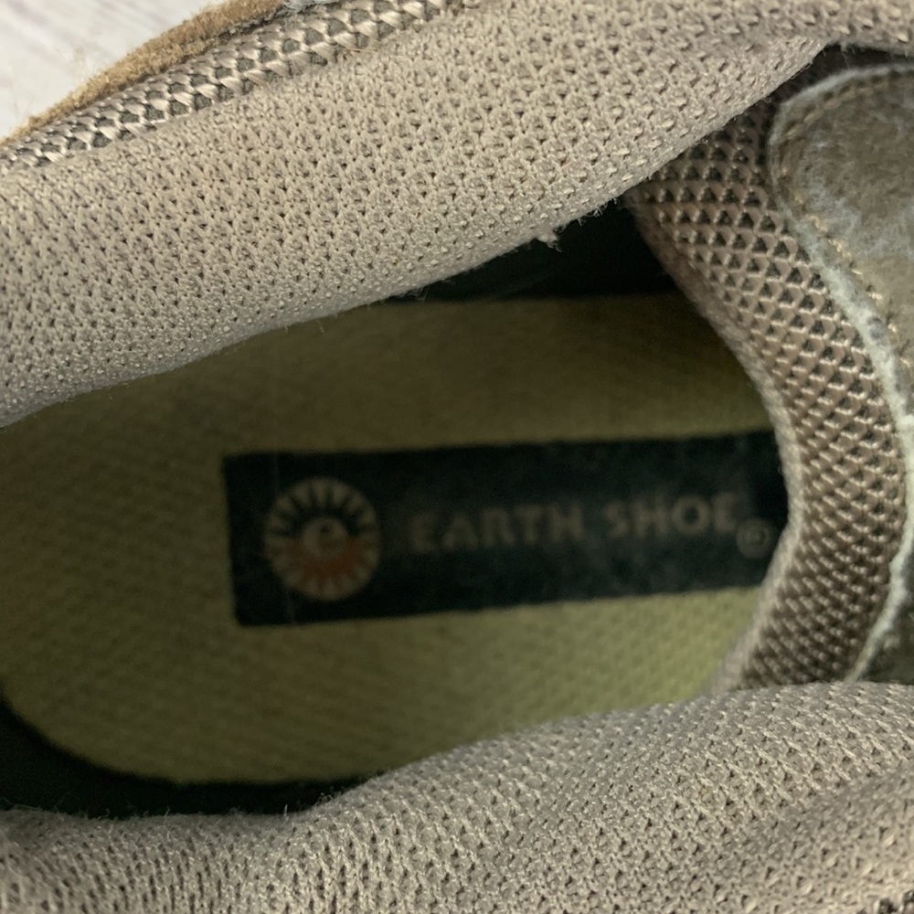 Earth shoe black & tan sneakers Sz 6 1/2 - Picture 8 of 9
